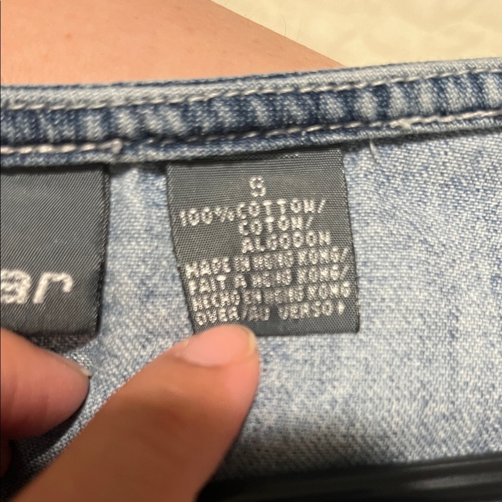 Denim Button Down Shirt - Picture 2 of 2